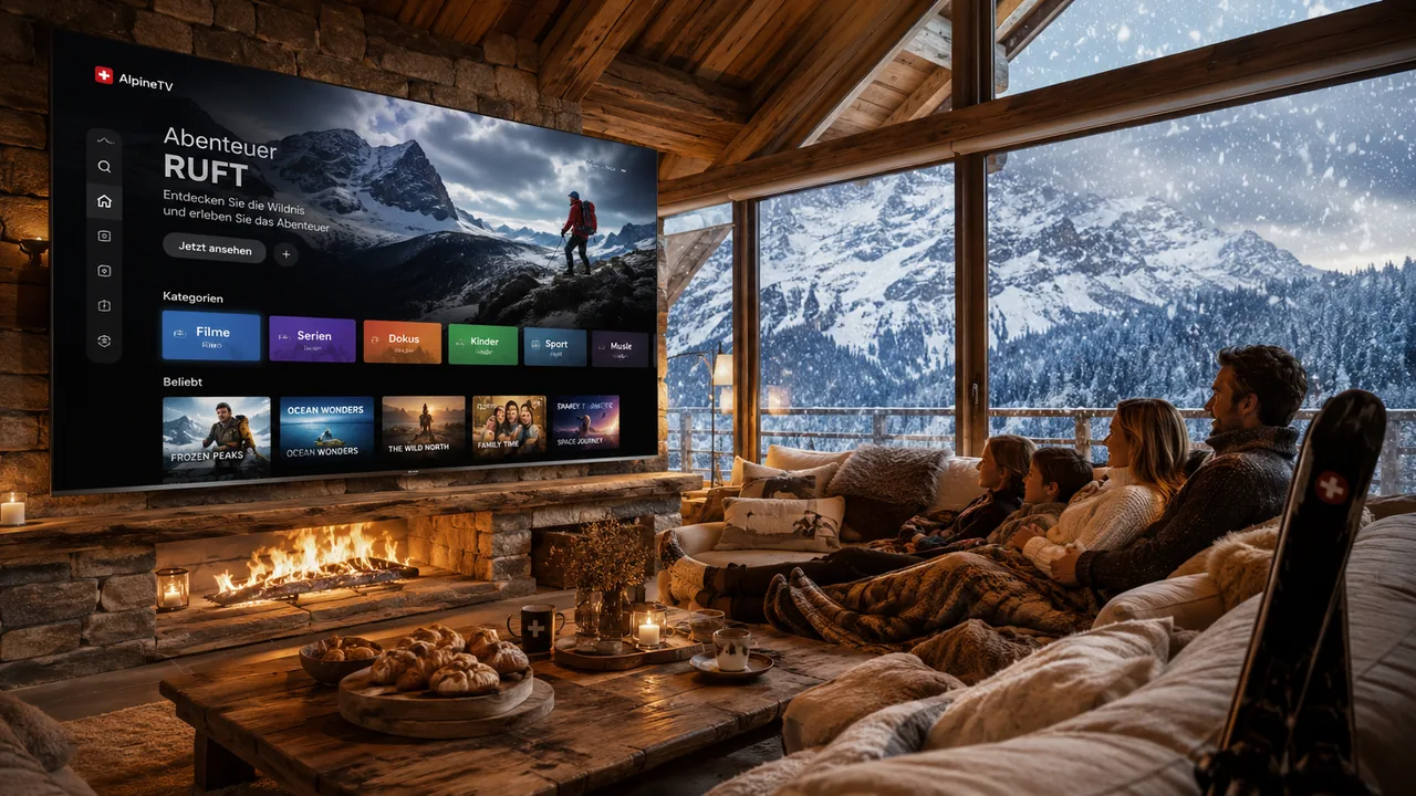 TV-Abonnement.ch IPTV App auf Smartphone — mobiles Streaming Schweiz