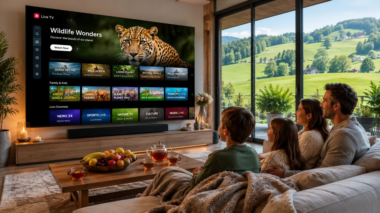 TV-Abonnement.ch IPTV Sender-Übersicht — 49000 Sender in HD und 4K Schweiz