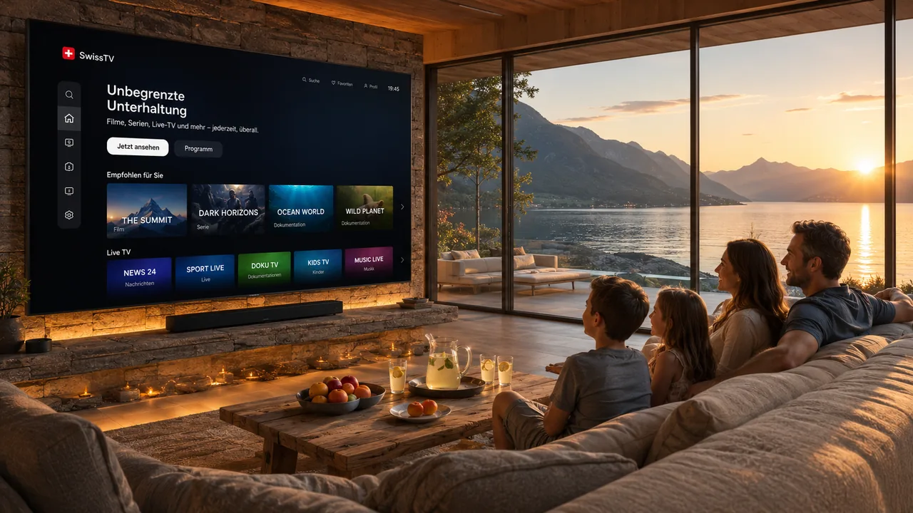 IPTV einrichten Schweiz -- TV-Abonnement.ch Setup in 3 Schritten