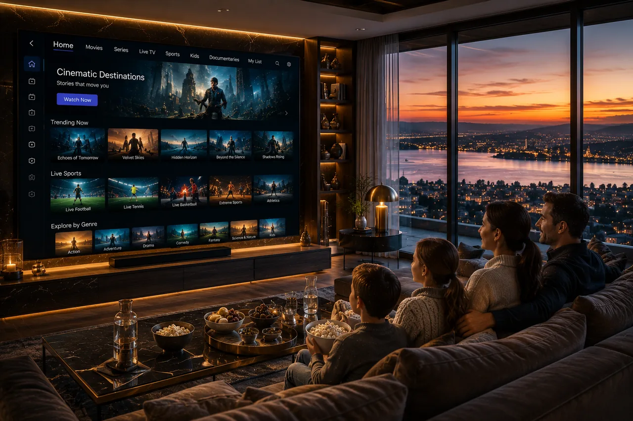 Was ist IPTV? — IPTV Streaming auf Smart TV in der Schweiz